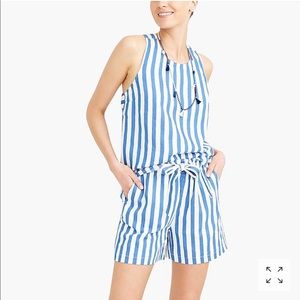 J. Crew shirt and matching shorts!